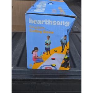 Hearthsong Kingdom Curling Game Indoor Family Fun Set Ages 3+